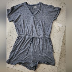 Women's 32 Degrees Navy Blue Romper Medium